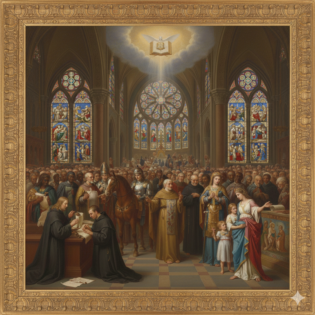 Church history depiction image