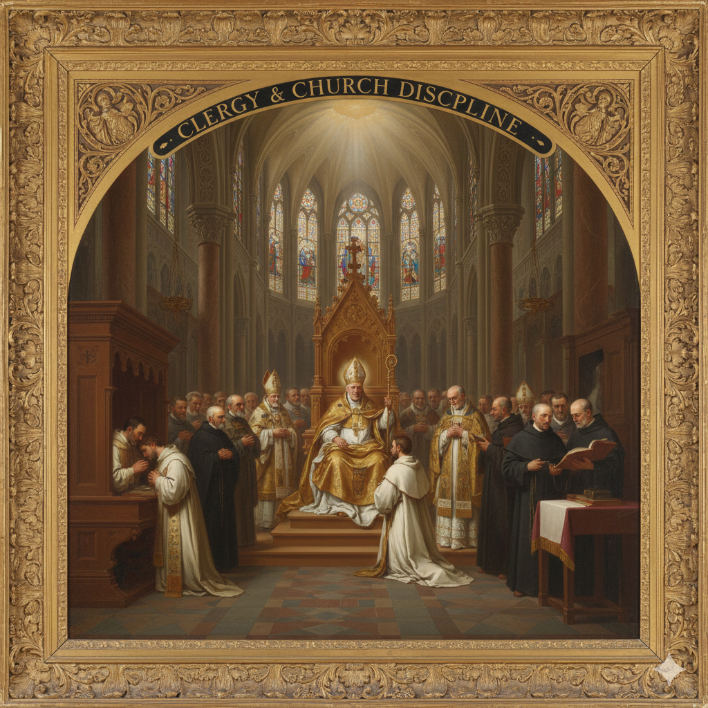 Church clergy depiction image